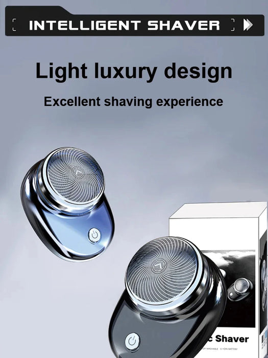 2024 New Electric Shaver Charging Mini Pocket Travel Razor Portable Wireless Detachable Shaver Facial Beard Trimmer Machine