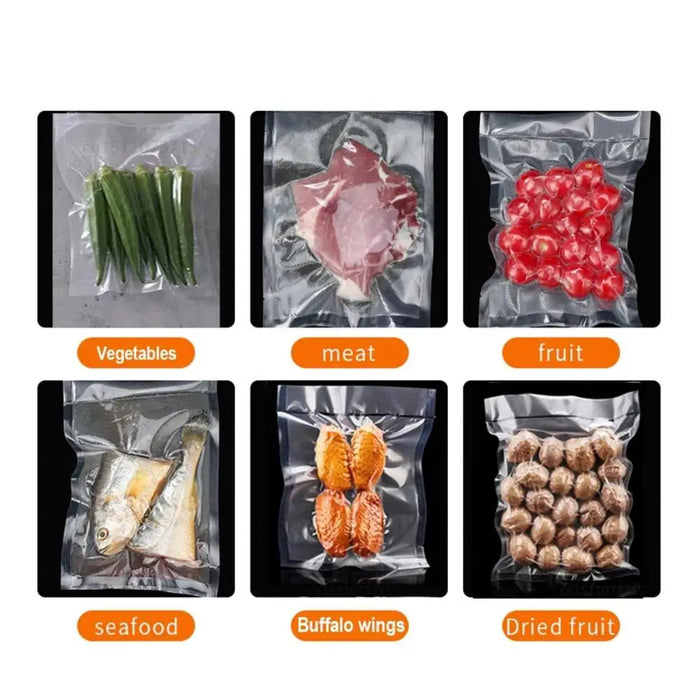 Electric Food Vacuum Sealer Machine And Bags Fast Vacuuming Wet Dry Food Household Vacuum Packaging Vaccum Sealing Machine Mini