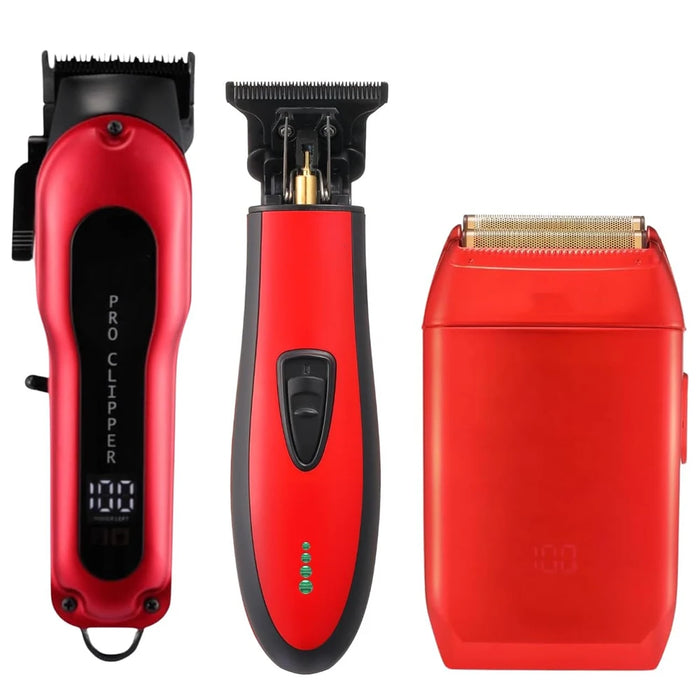 Professional A1 5 Star Madeshow M8F Cordless Hair Clipper&Trimmer&Foil Shaver For Barbers and Stylists