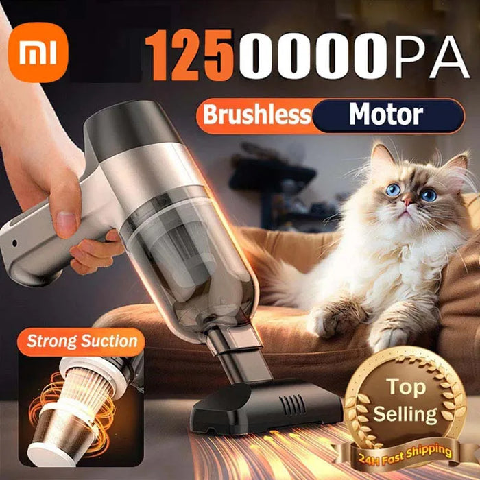 Xiaomi New 1250000PA Wireless Vacuum Cleaner 4 in1 Hand held Portable Cleaners for Home Appliance Powerful Clean Machine Car