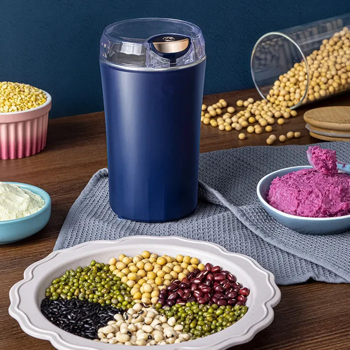 8 Blades Electric Coffee Grinder Herb Nuts Grains Pepper Grass Spice Flour Mill Cafe Beans Detachable Electric Grinder Machine