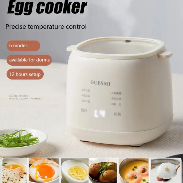 Automatic Egg Cooker Household Small Egg Steamer Multipurpose Egg Boiler