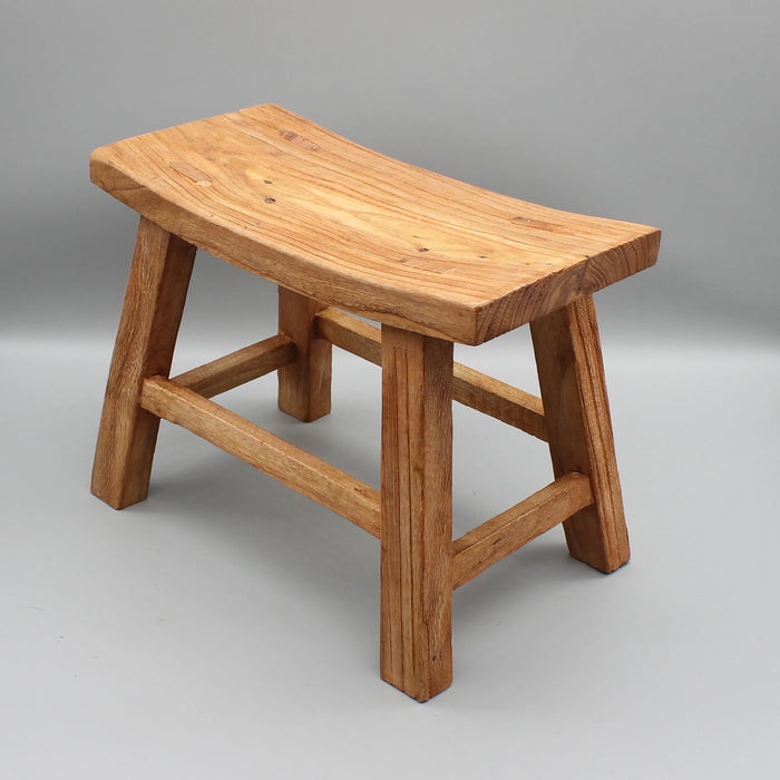 Newly Made Wooden Stool, Kids Chair, Solid Elm Wood