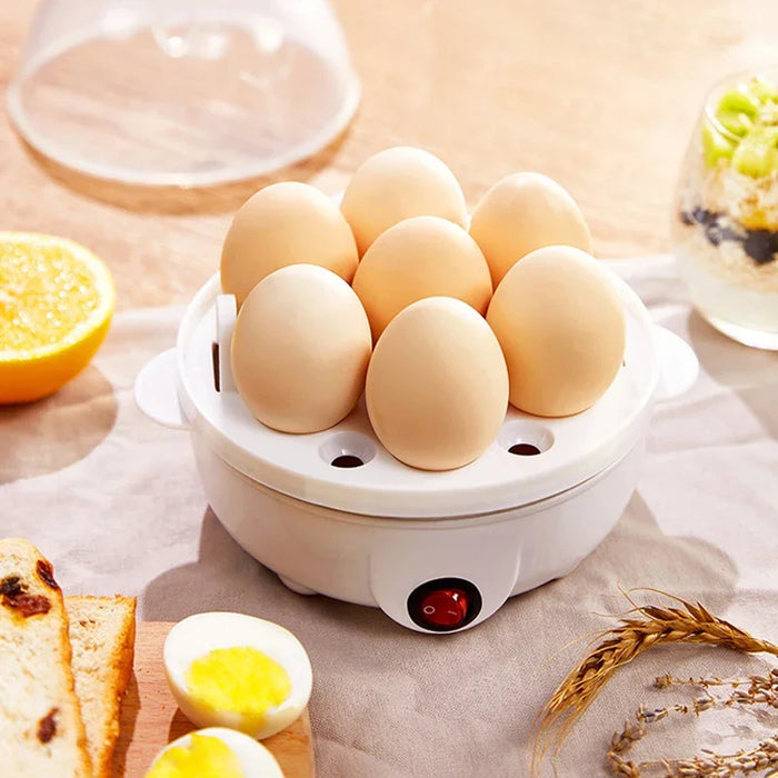 220V EU Multifunctional Electric Egg Boiler Double Layers Egg Cooker Mini Steamer Poacher Kitchen Cooking Breakfast Machine