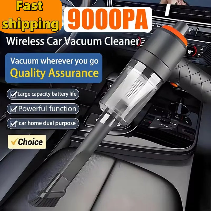 9000Pa Wireless Car Vacuum Cleaner 120W High-power Vacuum Cordless Handheld Auto Portabale Vacuum Cleaner For Home Office New