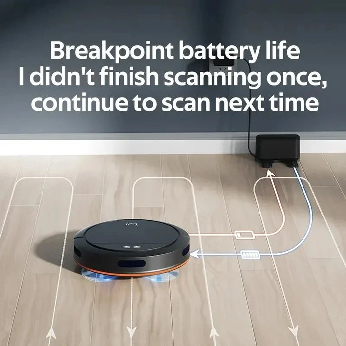 4000PA Robot Vacuum Cleaner, Automatic Recharge,Smart Home Mop , Breakpoint Cleaning , Wet And Dry,Smart Home Cleaning Tools