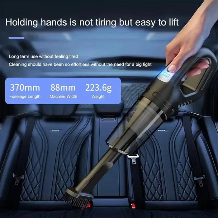 Xiaomi MIJIA 69980000pa Car Vacuum Cleaner 120W High Power USB Charge Handheld Cordless Vacuum Clean Strong Suction For Car/Home