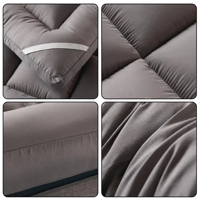 Soft Filling Mattress Breathable Pad Soft Mattress Topper Mattress Pad Cover Top Protector Anti-Slip For Home Apartment