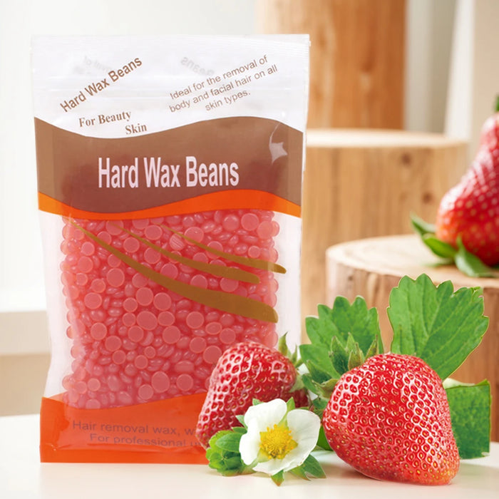 Wax Beans Solid Hair Remover No Strip Depilatory Hot Film Hard Wax Bead Hair Removal for Body Eyebrow Bikini Face Leg