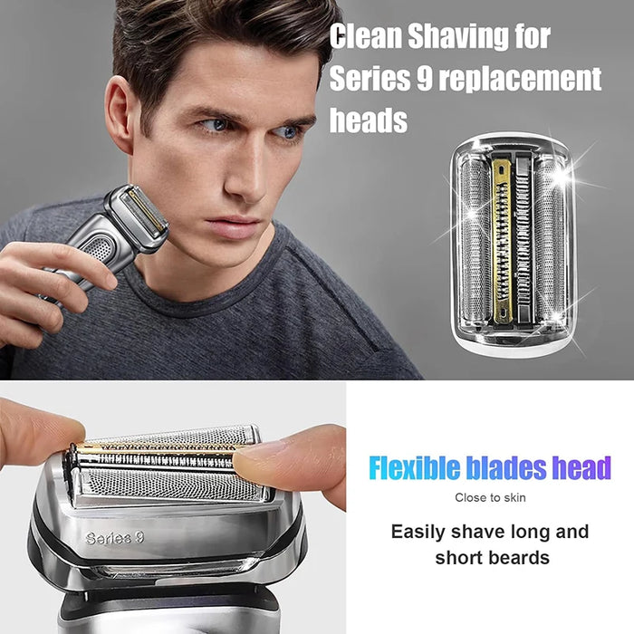 92S Electric Shaver Replacement with Braun 9 Series,compatible with 9290cc, 9291cc, 9370cc, 9293s, 9385cc, 9390cc, 9330s, 9296cc