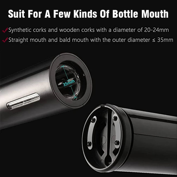 Automatic Electric Wine Openers for Beer USB Rechargeable Beer Bottle Openers Corkscrew Wine Beer Cap Opener Kitchen Accessories