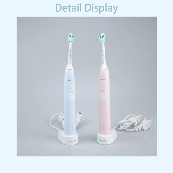 Philips Sonicare Electric Toothbrush 4300 HX6805 2 pieces per pack recahrgeable Pressure sensor