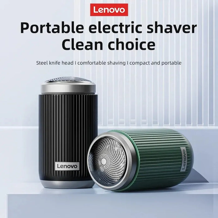 Lenovo Electric Razor ES10 Men's Business Portable IPX6 Waterproof Shaver High Speed Motor Fully Fit