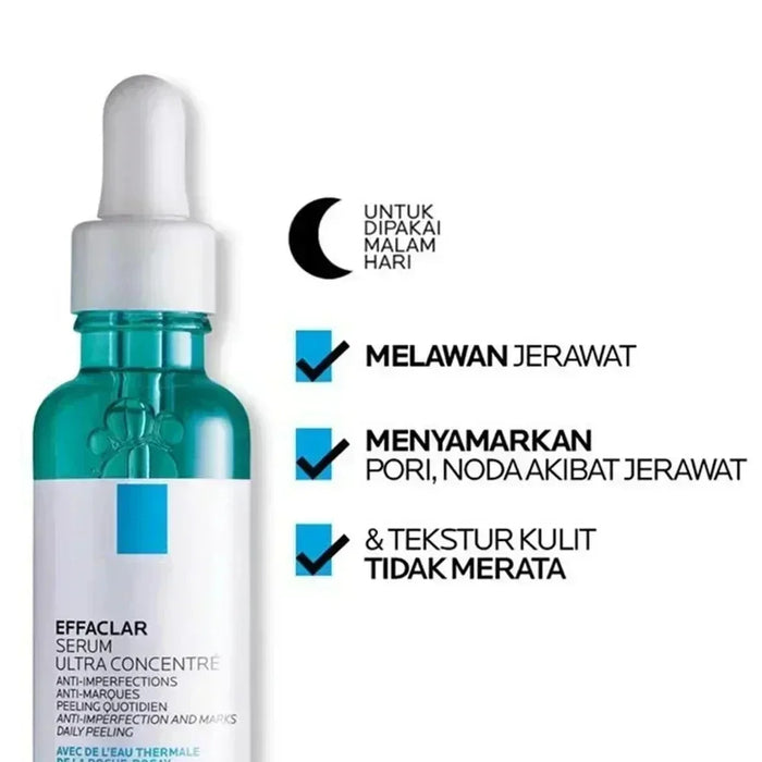 Skin Care Effaclar Serum Niacinamide 10 RETINOL B3 HYALU B5 VITAMIN C10 for Bright and Radiant Skin and Pore Minimizing