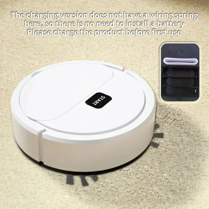 2024 New Automatic Robot Vacuum Cleaner Smart Sweeping Dry Wet Cleaning Machine Charging Intelligent Vacuum Cleaner for Home