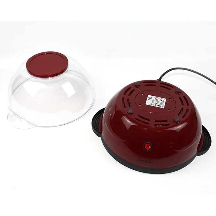 Popcorn Machine, Nonstick Plate, Electric Stirring with Quick-Heat Technology, Cool Touch Handles, Healthy Less Fat, 850W