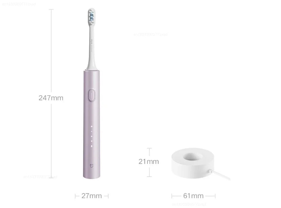 XIAOMI Mijia Sonic Electric Toothbrush T302 With 4 Brush Heads IPX8 Waterproof Wireless Charging 4 Modes Cleaning Tooth Brushes