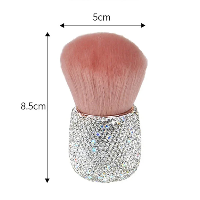 Diamond Handle Makeup Brushes Large Size Loose Powder Brush Blush Brush Mushroom Head Foundation Blush Soft Hair Make Up Brushes