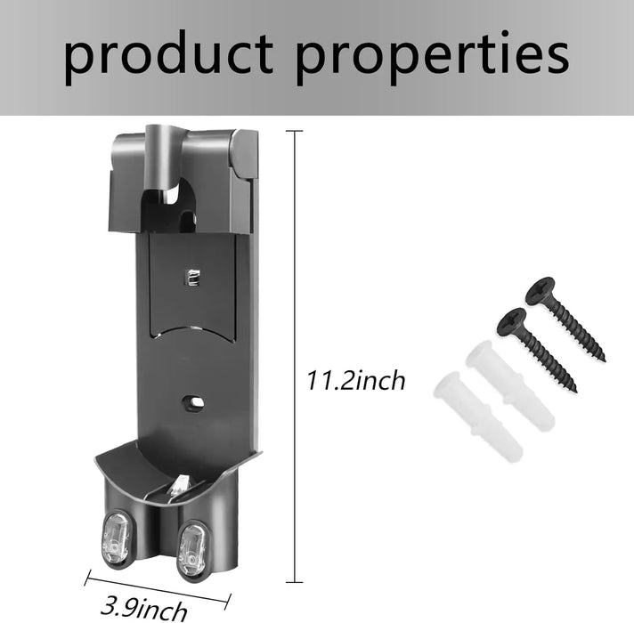 Docking Station Replacement Wall Mount Accessories Bracket Compatible with Dyson V6 DC58 DC59 DC30 Model Vacuums Vacuum Cleaner