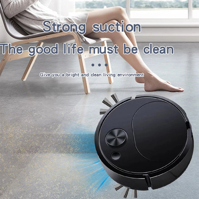 Smart Vacuum Cleaner Sweeping Robot Household Mini Intelligent Usb Charging Dragging Suction All In One Machine Brooms Dustpans