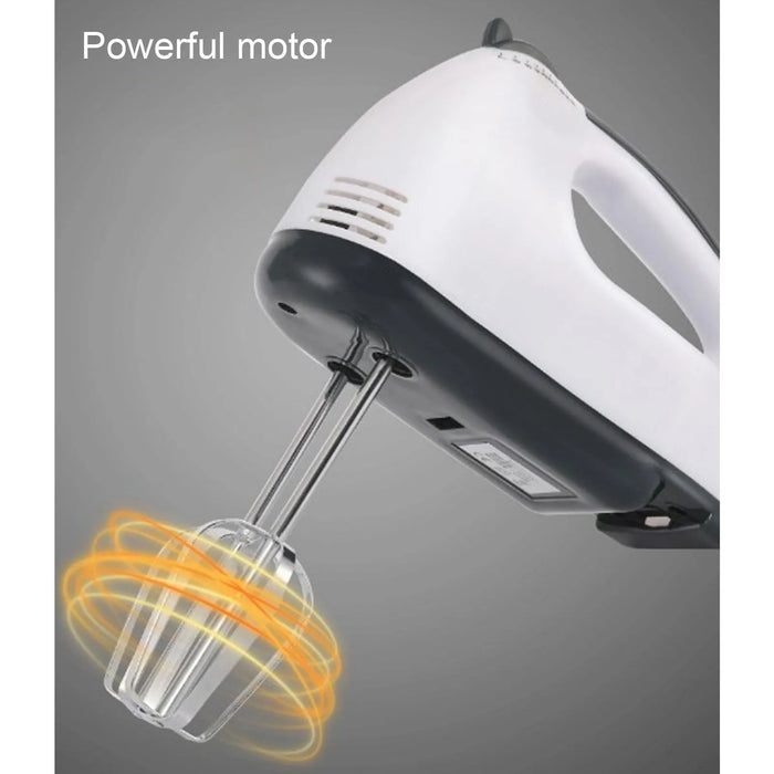 Electric Blender Hand Mixer 260W 7 Speed Handheld Mixer Household Egg Beater for Baking Batter Cake Dough Kneading