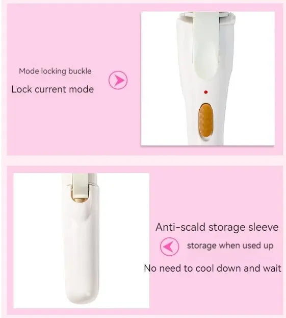 Straight Hair Straightener Hair Curler Household Adult Student Electric Splint Curling Stick Two-in-one Electric Board Clip