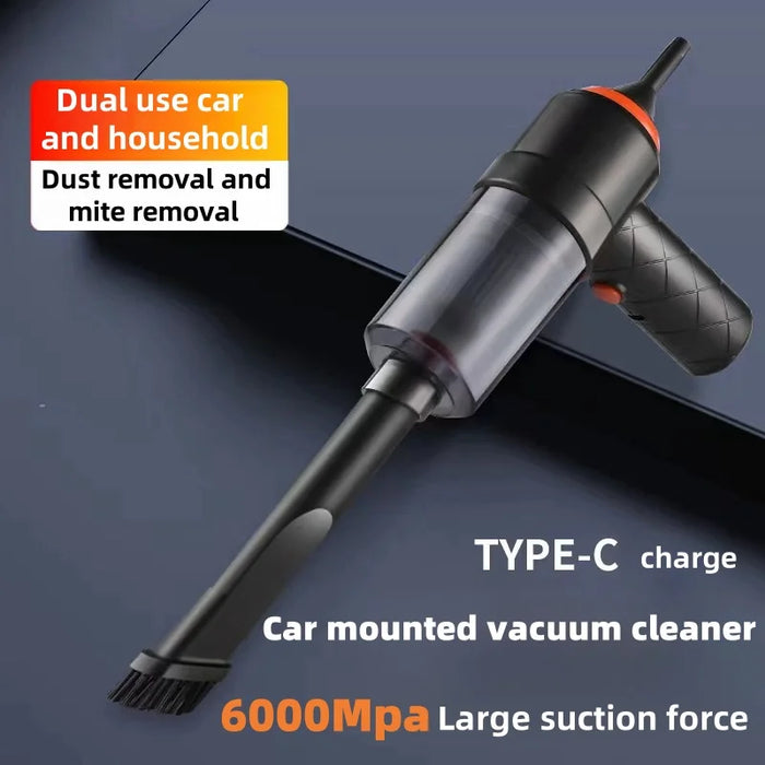 Handheld portable car vacuum cleaner for home and car dual-purpose wireless multifunctional charging vacuum cleaner