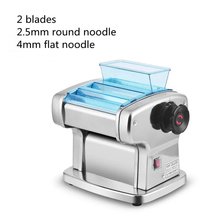 1 Blade Electric Stainless Steel Pasta Maker Machine Noodle Making Machine Dough Sheeter Dough Roller