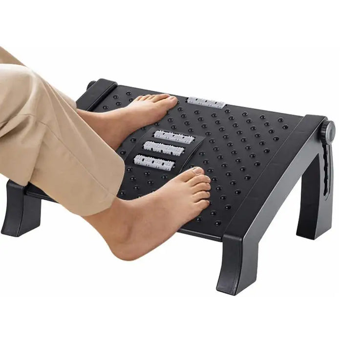 Desk Feet Rest Under Desk Foot Stool Step Stool Stable Structure Foot Support Discomfort Relief Easy To Clean For Car Train