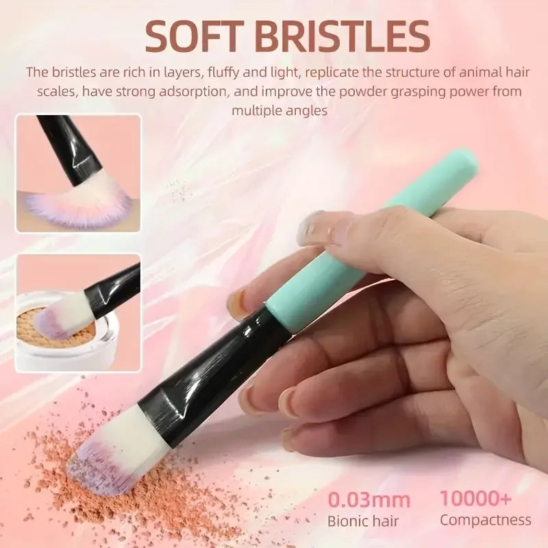 20Pcs Makeup Brushes Set Soft Fluffy  For Cosmetics Foundation Blush Powder Eyeshadow For Kabuki Beauty Blending Makeup Tools