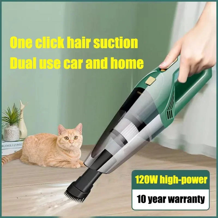 Xiaomi 290000PA Car Vacuum Cleaner 120W high-power Handheld Wireless Vacuum Cleaner Strong Suction Dual Use For Car & Home