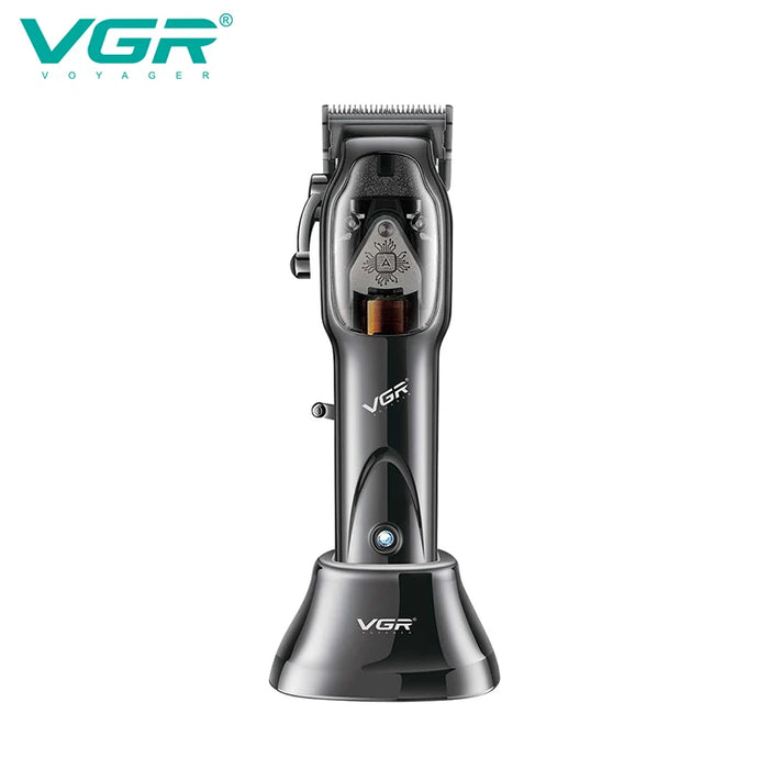 VGR Hair Clipper Professional Hair Cutting Machine Cordless Hair Trimmer Electric Barber Haircut Trimmer for Men V 653