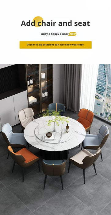 Modern Leather dining chair restaurant furniture nordic Dining room backrest Stool Cofe waiting soft chair ergonomics Design