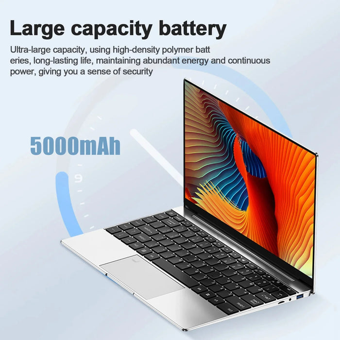 14.1 Inch Portable Windows 11 Pro Laptop Computer Intel Core i9 8950hk HD Screen 16GB RAM 1TB 2TB SSD Gaming laptops Pc Gamer