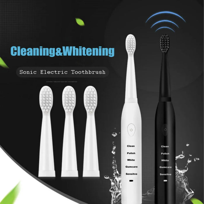 Electric Toothbrush Powerful Ultrasonic Sonic USB Charge Rechargeable Tooth Washable Electronic Whitening Timer Teeth Brush J110