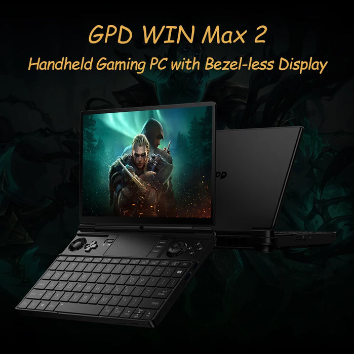 Latest 2024 GPD WIN Max 2 10.1 Inch AMD 8840U Windows 11por Gaming Laptop Portable Game Computer 64GB RAM 2TB Nvme PCIE4.0 SSD