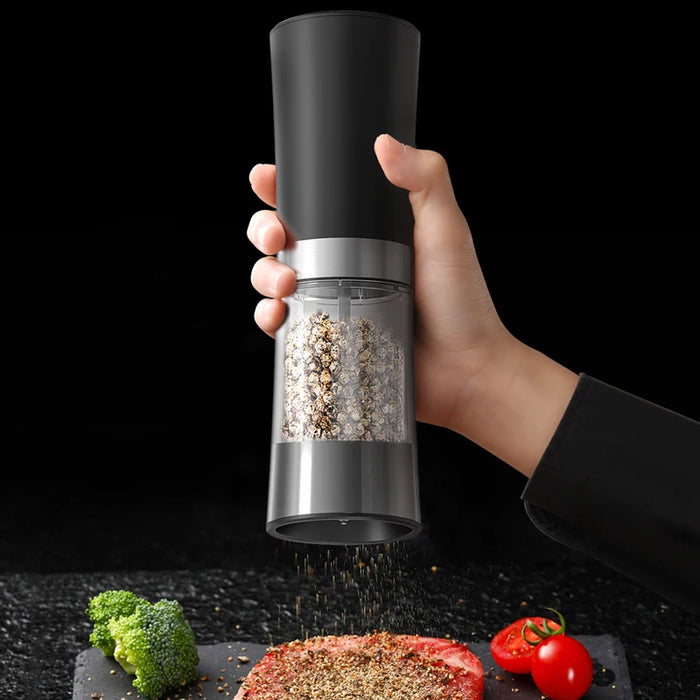 Electric Rechargeable Salt and Pepper Mill (Adjustable Coarseness) Rechargeable Grinder Battery Powered Kitchen Tools