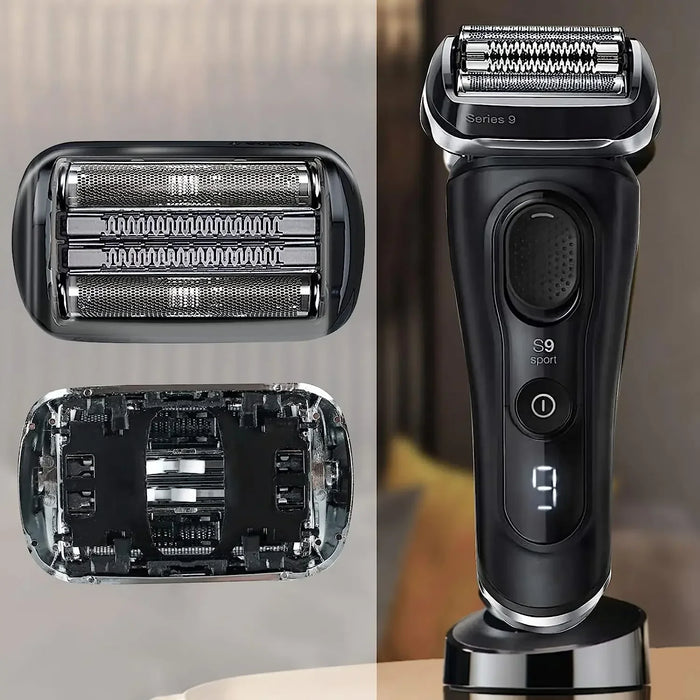 92B Replacement Head Compatible with Braun Series 9 Electric Shavers 9290cc,9291cc,9370cc,9293s,9385cc,9390cc,9330s,9260s, 9295c