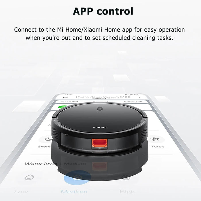 World Premiere Xiaomi Robot Vacuum E10C 3500Pa* powerfulsuction fan blower Intelligent path planning Easily track cleaning