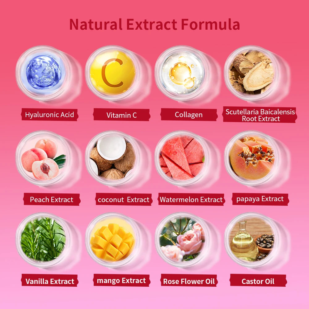 ENVISHA Mango Lip Sleep Mask Night Sleeping Maintenance Moisturizing Fade Lip Lines Nourishing Lip Balm Skin Care Beauty Health