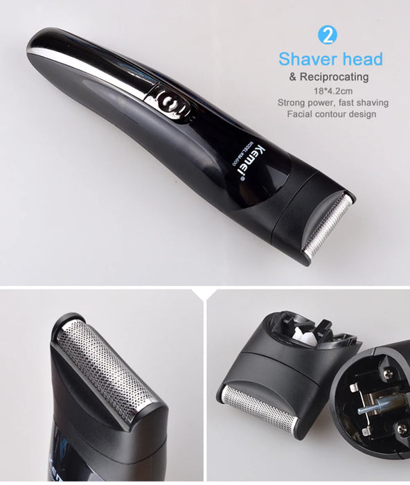 Electric Hair Clipper beauty kit 5in1 Hair trimmer Multifunction Beard trimmer for Men's electric shaver Clipper professional