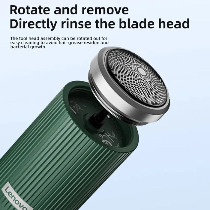 Lenovo Electric Razor ES10 Men's Business Portable IPX6 Waterproof Shaver High Speed Motor Fully Fit