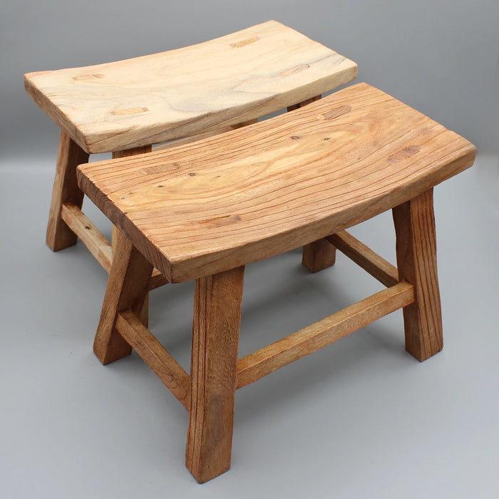 Newly Made Wooden Stool, Kids Chair, Solid Elm Wood