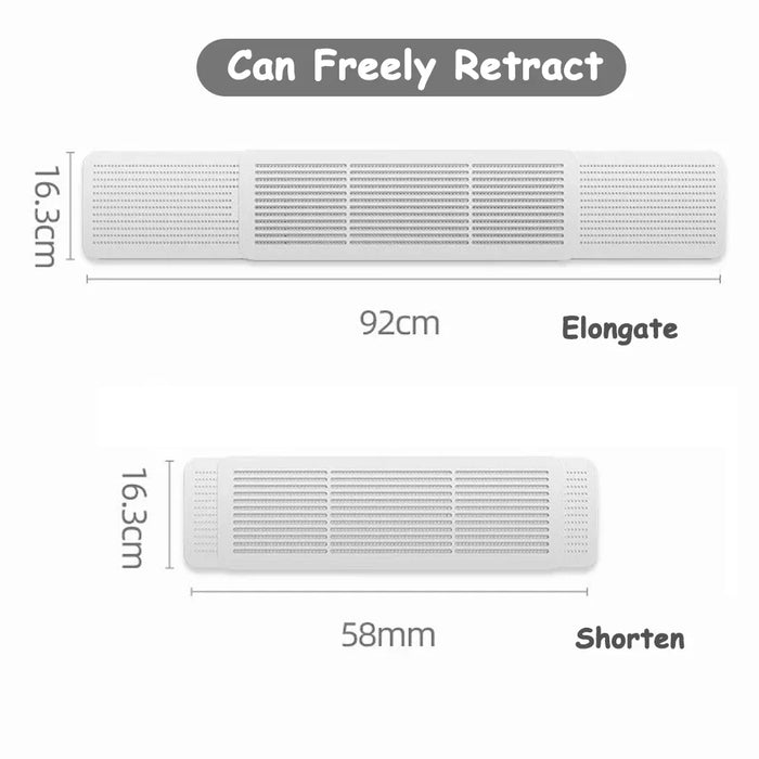 Anti-Direct Blowing Scalable Air Conditioning Windshield Universal Windproof Wall-Mounted Air Outlet Baffle Confinement Cold Air