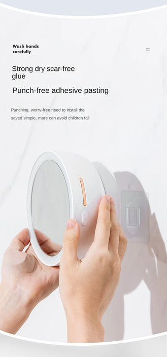 Automatic Hand Sanitizer Dispenser Soap Foam Soap Dispenser Beauty Mirror Automatic Sensor Hand Sanitizer Refill Makeup Mirror