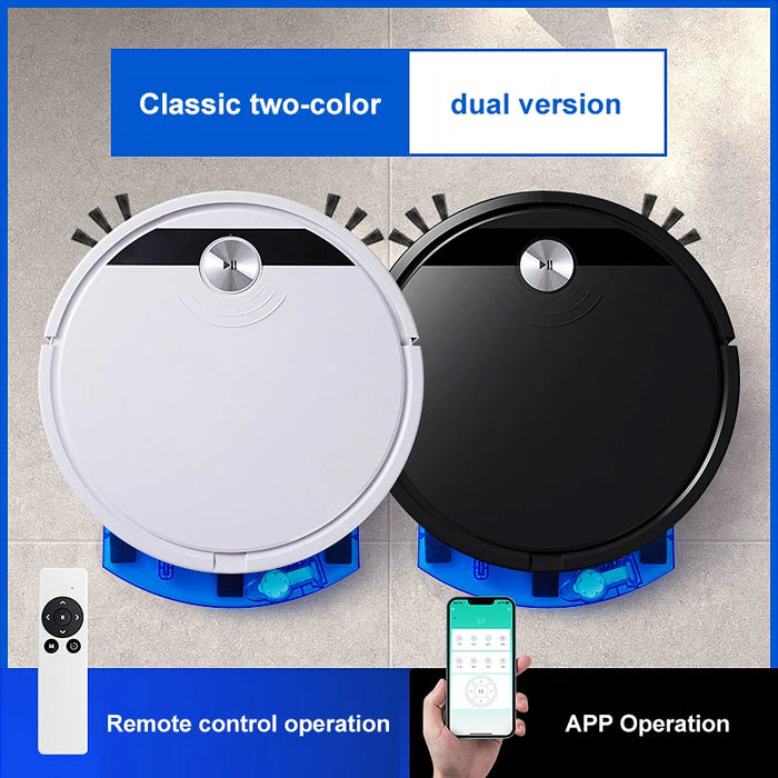 2024 New 3-in-1 Robot Vacuum Cleaner Sweep and Wet Mopping Floors&Carpet Run Remote Control&APP Sweeping Floor Robot Machine