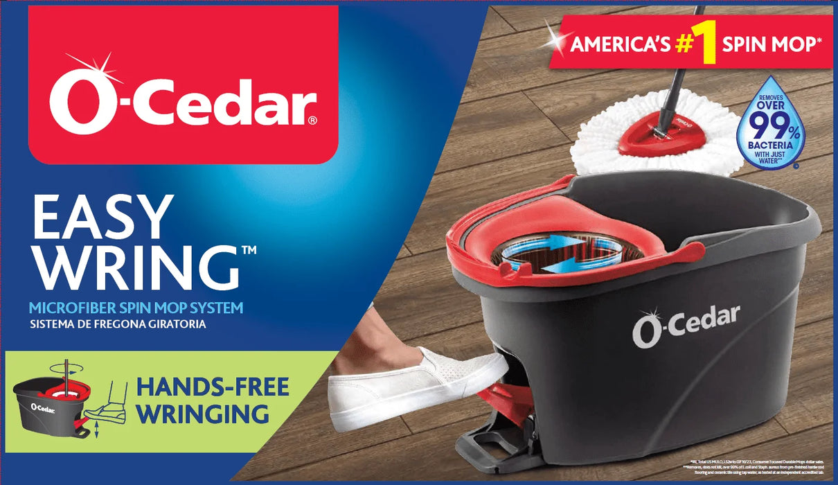 O-Cedar EasyWring Spin Mop & Bucket System