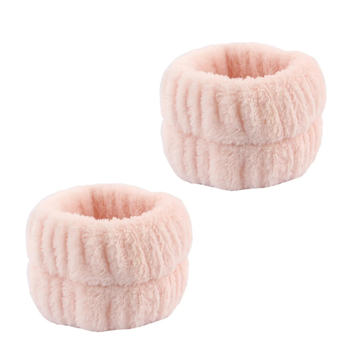 Terry Towel Cloth Headband Face Wash Headband Puffy Makeup Hairbands for Face Washing Soft Shower Wash Wristbands