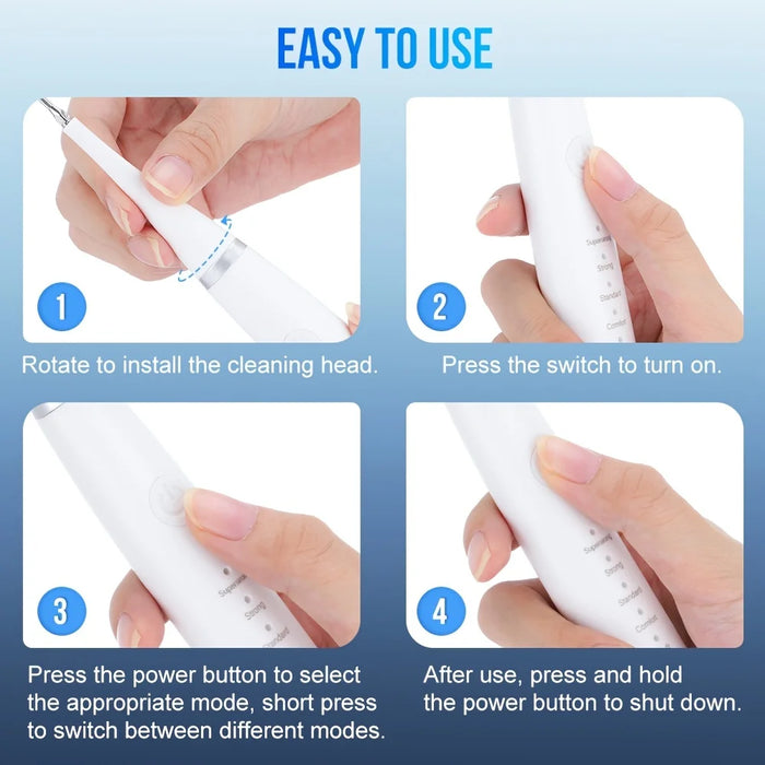 Electric Ultrasonic Dental Calculus Remover Teeth Cleaner Dental Cleaning Teeth Whitening Scaler Dental Tartar Remover Oral Care