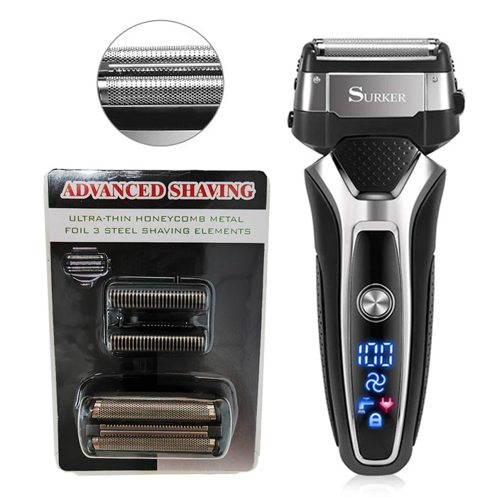 (1pcs blade+1pcs mesh)/set FOR SURKER 9008 shaver